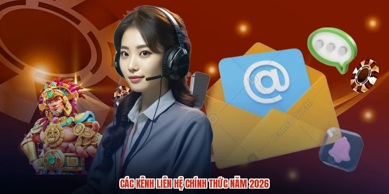 Các kênh liên hệ chính thức năm 2026