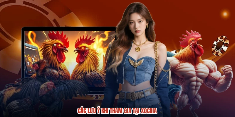 Các lưu ý khi tham gia tại XÓC ĐĨA
