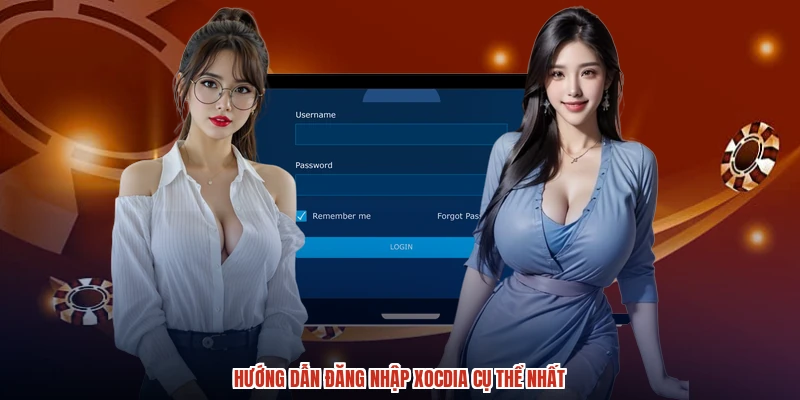 Hướng dẫn đăng nhập XÓC ĐĨA cụ thể nhất