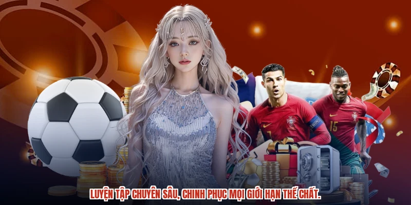 Luyện tập chuyên sâu, chinh phục mọi giới hạn thể chất. Luyện tập chuyên sâu, chinh phục mọi giới hạn thể chất.