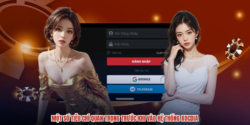 Một số tiêu chí quan trọng trước khi vào hệ thống XÓC ĐĨA
